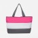 Bag beach with lightning, gray/white/pink color