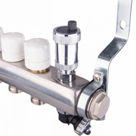 Aqualink Collector Group, 1 "X3/4", 2 outputs, with consumables, stainless steel-6