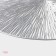 Set of serving napkins on the table “Shine”, d = 38 cm, 4 pcs, silver color