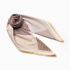 Women's scarf minku 70*70 cm, brown