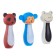 Rubber toy for the bath "Merry Bowling", 12 cm, with a squeak, types of mix, crush me