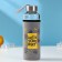 A glass bottle in the Vanilla cover, 400 ml, h = 20 cm, MIX drawing