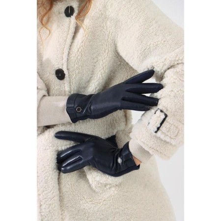 Gloves are female, dimensionless, without insulation, blue color-1
