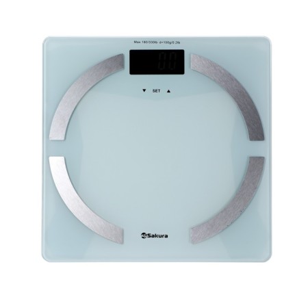 Floor scales Sakura SA-5056W, diagnostic, up to 180 kg, 2haa, white
