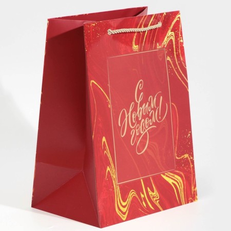 Laminated package "Rubin", 21 x 30 x 15 cm, new year-1