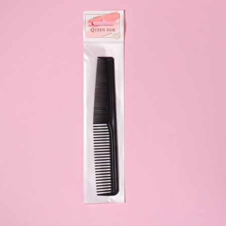 Combined comb, 18 × 3 cm, black color-3