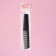 Combined comb, 18 × 3 cm, black color