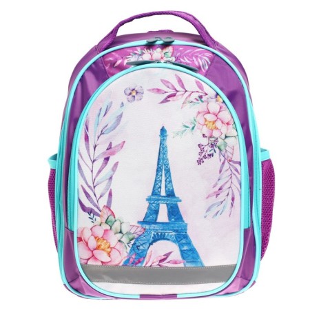School backpack, 37 x 27 x 16 cm, ergonomic back, calligrata b "Paris"-8