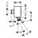 HOLEDICE CONNECTION HANSGROHE PURAVIDA FIXFIT 27414000