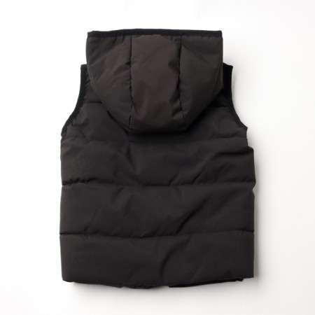 Children's ’width minku, black color, height 104 cm-8