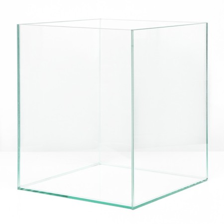 Aquarium "Cube" without cover glass, 31 liters, colorless seam-2