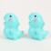 Miniature Puppet "Erying Dragon", set 2 pcs., Size 1 pc. - 2.7 × 1.8 cm
