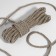 Cord twisted, d = 8 mm, 9 ± 1 m, the color is light gray