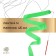 Ribbon for rhythmic gymnastics with a stick Grace dance, 4 m, green color