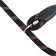 Collar - dog noisy, 1.2 x 60 cm, black and red