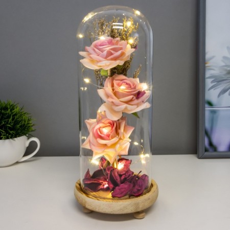 Network Sales "Three Roses! LED 3AAA 10x10x25 cm Risalux-1