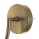Bra "Javier" E27 40W gold-amber 22.7x15 cm