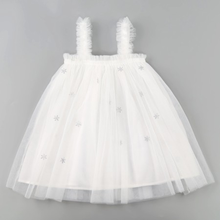 Carnival set "Bright Snowflake", dress, rim, height 110-116 cm-5