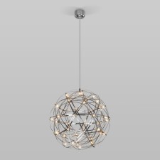 Suspended LED lamp PLESSO, LED board, 60x60 cm