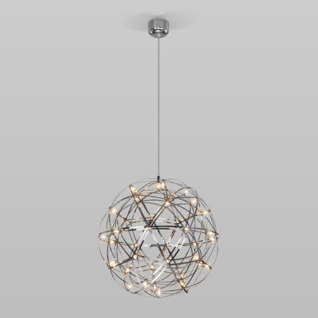 Suspended LED lamp PLESSO, LED board, 60x60 cm