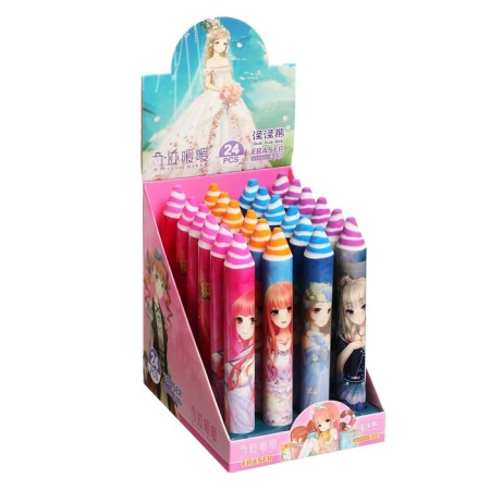 Eraser Figure pencil "Anime" mix-6