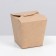 Box for noodles "Wok" team, craft, 10 x 10 x 10.5 cm