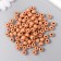Beads for creativity "Hot Cream" D-0.8 cm, set 20 grams