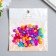 Beads for creativity Plastic "Color Coarse" set of 120 pcs 0.3x0.6x0.6 cm