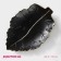 Dice dish of the Golden Leaf, 26.5 × 18 × 3.5 cm, black color