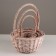 A set of 3pcs of 3pcs, D26x13xh36cm, natural, willow
