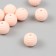 Busina Silicon "Round with a beam" Light pink d = 1.5 cm