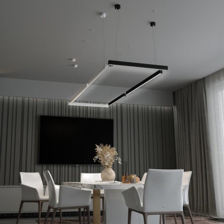 Lumber of the invoice, suspended LED ITER IP20 LED 4000K 40W-4
