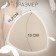 Cups for the bra “triangle”, 70-75 rr, steam, beige color