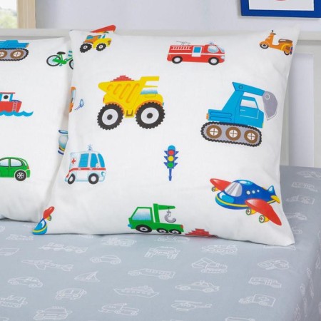 Bed linen 1.5 joint venture artpostel "Motor", 143x215, 150x214, 70x70cm - 2pcs-1