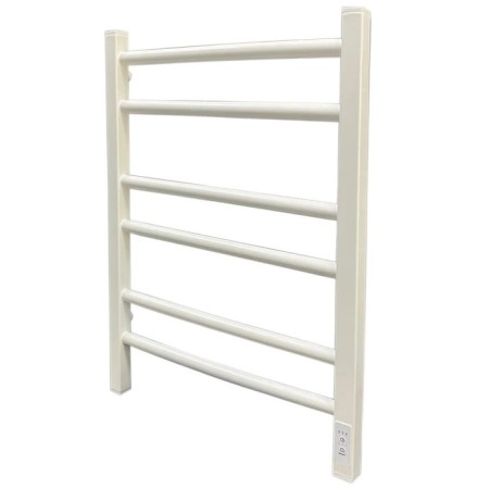 Electric towel Grois Nex GR-111, 400x600 mm, 6 crossbars, lower, white-1