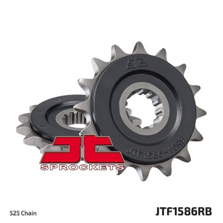 Leading star JT SPROCKETS 1586.16RB, chain 525, 16 teeth