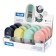 Milan Capsule Silver sharpener, 1 hole with a container, with an eraser, mix