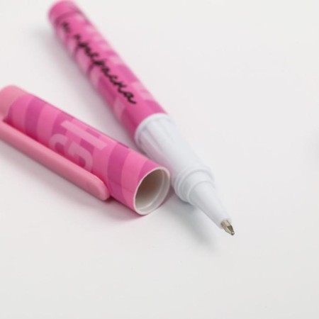Set "since March 8": notebook and pen Plastic-8