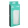 Luazon PB-25 external battery, 10,000 mAh, 3 USB, 1 A, indicator, flashlight, gray-white