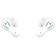 Headphones AcCESSTYLE Tornado Gaming TWS, Game, up to 6 hours, BT 5.1, response 50 ms, white