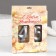 Candle in the cake jubilee "line" (set 2 in 1), number 45 /54, silver metallic, 6.5 cm