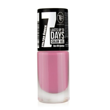 Nail polish TF Color Gel, tone 283 Barbie, 8ml