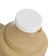 Thermos 1.2 l, with a glass flask, retains heat 18 hours, 15 x 28 cm, beige