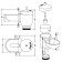 Chistyka cup, automatic, for birds and rabbits, plastic