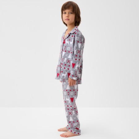 New Year. PAZHAMA Children's KAFTAN "Scandinavia" Size 32 (110-116 cm)-3