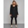 Winter jacket, size 42, black color