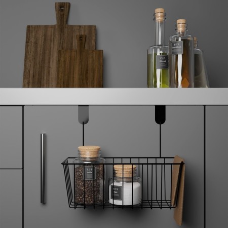 Basket suspended share, 28 × 16.5 × 22 cm, color mix-6