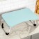 Table - breakfast tray, for a laptop, folding, blue, 60x40 cm