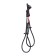 Lasso for the penis Mystim Rodeo Robin, electrical stimulation, silicone, black, 42 ​​cm