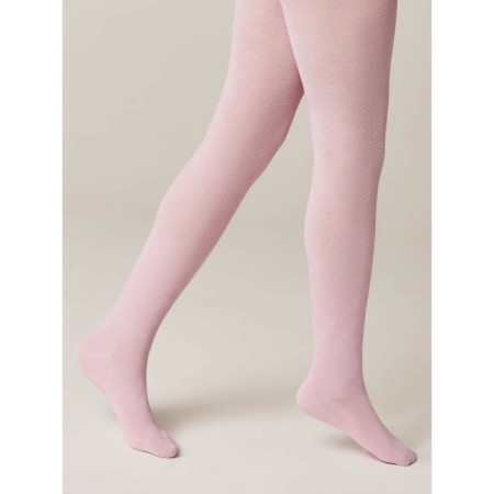 Pantyhose Baby thin cotton conte kids, height 92-98 cm, lilac color